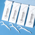 750/500/250/10PCS disposable dental floss sticks, individually packaged, suitable for essential post meal cleaning tools for tra. 