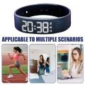 Alarm Watch Digital Watch with Vibrating Alarm Anti-Snooze Adjustable Wristband Smartwatch for Kids Women Men Bedroom Sports.