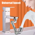 Universal 1080 °Swivel Robotic Arm Swivel Extension Faucet Aerator Kitchen Sink Faucet Extender Mixer Tap Nozzle Water Flow Mode. 