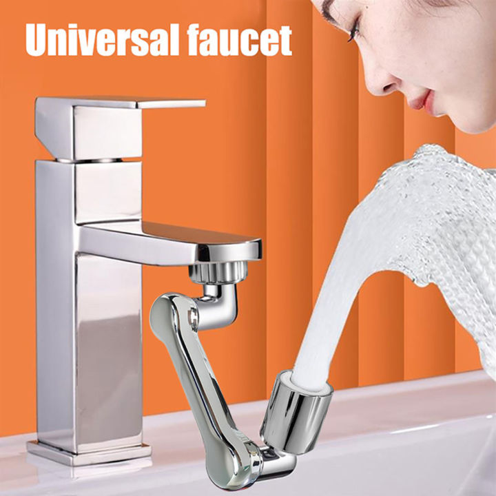 Universal%201080%20%C2%B0Swivel%20Robotic%20Arm%20Swivel%20Extension%20Faucet%20Aerator%20Kitchen%20Sink%20Faucet%20Extender%20Mixer%20Tap%20Nozzle%20Water%20Flow%20Mode%20-%20Image%204