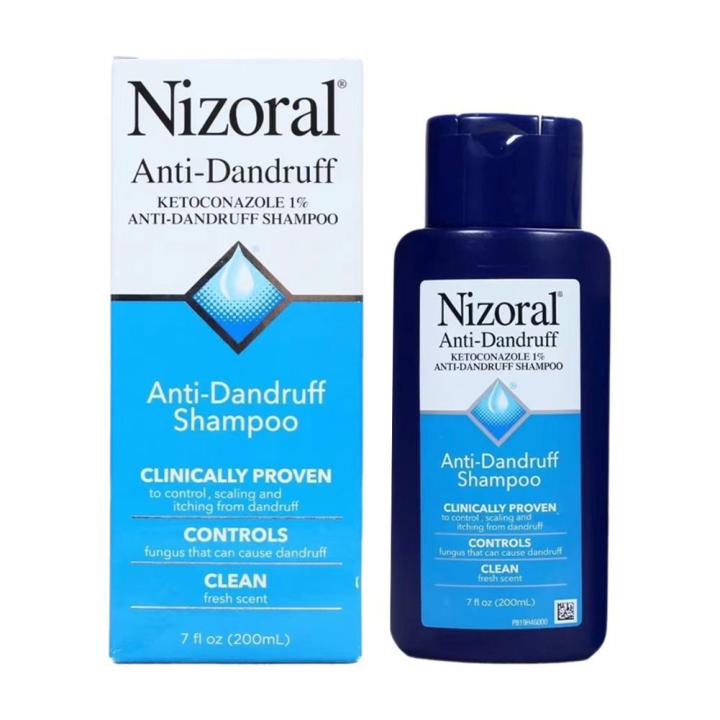 Nizoral Ketoconazole Anti-Dandruff Shampoo 200ml 7 Fl Oz Silicone Free Oil Control Anti Hair Loss For Women And Men 2024 New