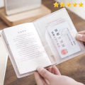 【Hot sales】1-4PCS Passport Protective Cover Transparent Frosted, PVC Material Waterproof Document Case. 