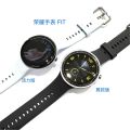 For Honor Watch fit strap active elegant 44mm case diamond frame tempered glass screen protector hard cover smart watch band straps. 