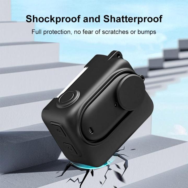 PULUZ%20Silicone%20Protective%20Case%20For%20Insta360%20GO%203S%20Cover%20with%20Lens%20Cap%20&%20Strap%20Protective%20Case%20Camera%20Accessories%20-%20Image%205