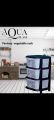 3 layer vegetable aqua plastic drawer rack vegetables rack drawer Fruits rack 3 layers vegetables rack drawer Plastic rack Kitchen Rack drawer Kitchen plastic rack 3 drawer high quality kitchen cabinets. 