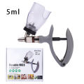 1 Pc 2/5ml Poultry Automatic Syringe With Vaccine Bottle Veterinary Continuous Injector Adjustable Vaccine Injection. 