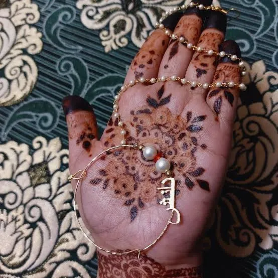 Artificial%20%20handmade%20name%20customized%20Bridal%20Golden%20Nose%20Ring%20Nath%20hoop%20long%20lasting%20polish%20bridal%20Nath%20for%20beautiful%20girls%20item%20-%20Image%203