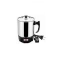 Electric Kettle - Black & Silver electric cup heating. 