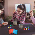 Fun Jack Stone Pebbles Set Korean Game Traditional Play Game Hand Eye Coordination Training Toy Set For Board Game Party Games.