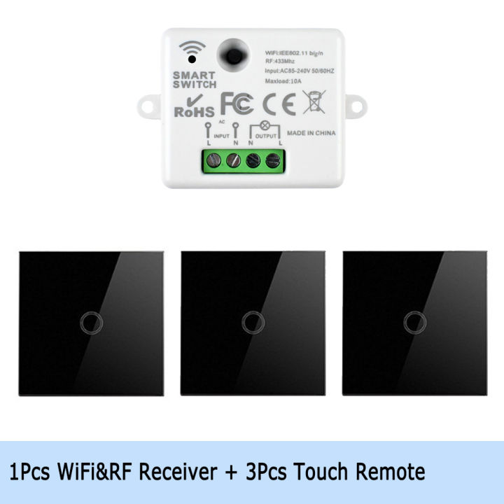 CENFAYA%20Tuya%20WiFi%20RF%20Smart%20Light%20Switch%20110V%20220V%20230V%20Mini%20Relay%20Receiver%20Module%20433mhz%20Glass%20Touch%20Wall%20Remote%20Control%20f%20Alexa%20lightify%20-%20Image%207