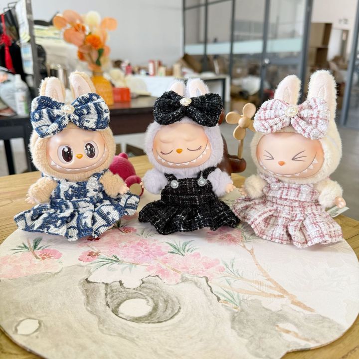 17cm Labubu Doll Clothes Outfit Accessories for Korea  Exo Labubu Idol V1 V2 Skirt  Clothing 