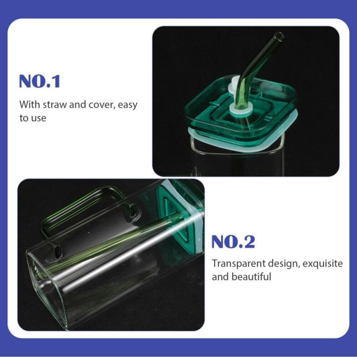 Premium-Square%20Mason%20Jar%20400ml%20-%20Elegant%20Glass%20Container%20for%20Storage,%20Preservation%20and%20Decor,%20Airtight%20Lid,%20Versatile%20and%20Stylish%20Jar,Milkshake,%20Coffee%20&%20Juice%20Jar%20with%20Straw%20(Set%20of%201)%20-%20Image%202