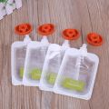 10Pcs Reusable Complementary Food Baby Pouch Bag Kitchen Dispenser Food Storage Bag Squeeze Pouches. 