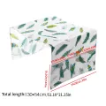 Refrigerator Dust Cover with Storage Bag Washable Printing Multi-purpose Household Washing Machine Cabinet Dust Protection Cover. 