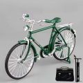 Simulation retro 28 metal die-cast bicycle model creative DIY home decoration 1:10 decoration  fun toy decoration crafts. 