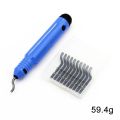Hand Trimming Knife Deburring Scraper NB1100 Chamfer Trimming Removal Aluminum Alloy Plastic Waste Edge Tool Handle With Blade. 