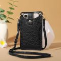Women Mini Bag PU Leather Crossbody Purse Wallet Shoulder Pouch Mobile Phone Bag.