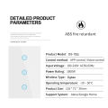 Tuya US/EU Touch Smart Curtain Switch Zigbee/Wifi Roller Shutter Controller Timer Remote Control With Home Assistant Alexa. 