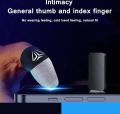 2pair Gaming Finger Sleeves 4 pieces , For pubg, freefire ,Sweatproof Anti-slip Touch Screen Finger Gamer.
