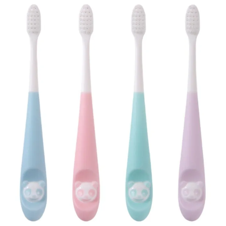 HaoNiu%20Children's%20%20Soft%20Hair%20Toothbrush%203-12%20Years%20Old%20Cartoon%20Panda%20Toothbrush%20-%20Image%203