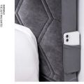 All-inclusive Velvet Headboard Cover Super Soft Smooth Quilted Head Cover Thicken Solid Color Bed Back Dust Protector Cover. 