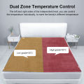 Electric Heating Pad with Automatic Thermostat Bed Warmer Heated Mattress for Bedroom Electric Fast Heating Mat Heated Pad 220V. 