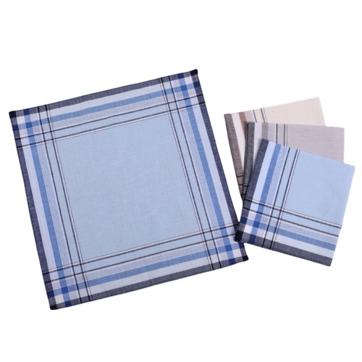 6-Pack%20Men's%20Pure%20Cotton%20Handkerchiefs,%20All-Cotton%20Yarn-Dyed%20Plaid%20Handkerchiefs,%20Women's%20Absorbent%20Sweat-Wiping%20Hand%20Towels,%20Wedding%20Supplies,%20Table%20Mats,%20Cup%20Mats,%20Premium%20s,%20Event%20s,%20Outdoor%20Sports%20-%20Image%202