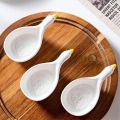 A lovely and cute swan shape ceramic seasoning dish, 40ml, soy sauce dish, chili dish, mustard dish, ketchup, salad sauce dish. 