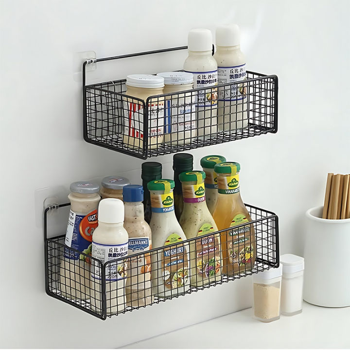 Kitchen%20Wall%20Mount%20Storage%20Rack%20Non%20Perforated%20Wall%20Mounted%20Storage%20Rack%20Wall%20Shelf%20Spice%20Rack%20Kitchen%20Rack%20Dish%20Rack%20Sink%20Rack%20-%20Image%202
