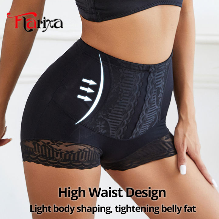 Flarixa%20Lace%20Belly%20Control%20Panties%20High%20Waist%20Boxers%20Women%20Ice%20Silk%20Butt%20Lifting%20Shaper%20Shorts%20Figure%20Abdomen%20Shaping%20Panty%20-%20Image%205