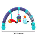 Stroller Arch Toy Baby Crib Hanging Car Pendant Stroller Rattles Crib Hanger Seat Toy for Babies Travel Play Infants Gifts. 