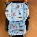 Baby Kids Highchair Cushion Pad Mat Booster Seats Cushion Pad Mat Feeding Chair Cushi on Pad Stroller Cushion Mat Cotton fabric. 