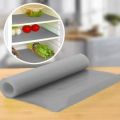 Anti-Slip Plastic Sheets for Kitchen Cabinets EVA Shelf Liners for Kitchen Shelves Drawers Fridge Cupboard Super Strong Kitchen Shelf Sheets Mat Roll (Size: 45x150cm). 