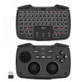 Rii RK707 2.4GHz Wireless Portable Game Controller Keyboard Mouse Combo Turbo Function for PC/Raspberry pi2/Android TV Google/TV. 