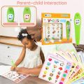 Kids Talking Pen English Early Educational Reading Machine Book Smart Reading Pen Children Study Papers Learning Animal Toys for Boys and Girls Best Birthday. 