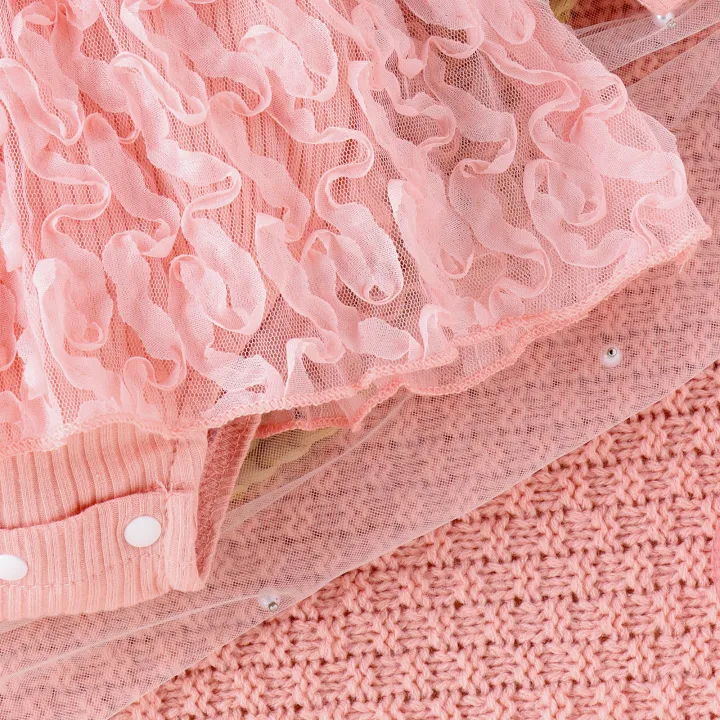 2PCS%20Autumn%200-1%20Year%20Old%20Girl%20Baby%20Sweet%20And%20Cute%20Round%20Collar,%20Pit%20Strip,%20Flower%20Skirt,%20Long-Sleeved%20Suit%20+%20Bow%20Hair%20Band%20-%20Image%205