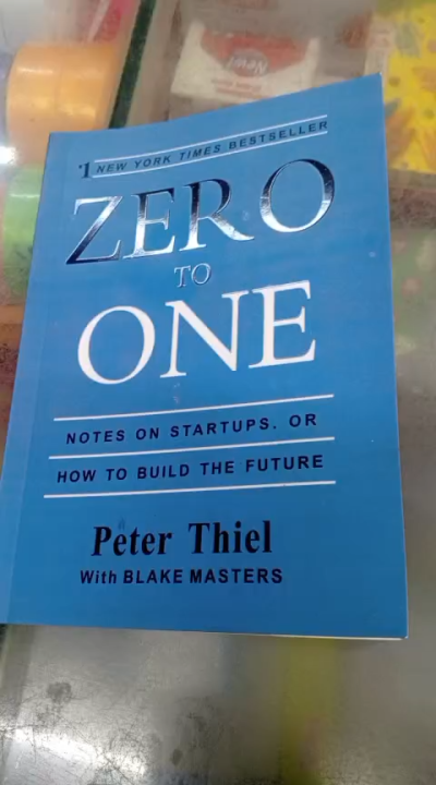 zero to one by peter thiel english reading book The Self Help Book And ...