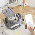 Waterproof Men Hanging Cosmetic Bag Travel Organizer Makeup Bag for Women Necessaries Make Up Case Wet Dry Wash Toiletry Bag. 