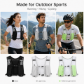 Lightweight Running Vest Pack for Men & Women, Breathable Hydration Vest, Front Pocket Adjustable Outdoor Jogging Backpack. 