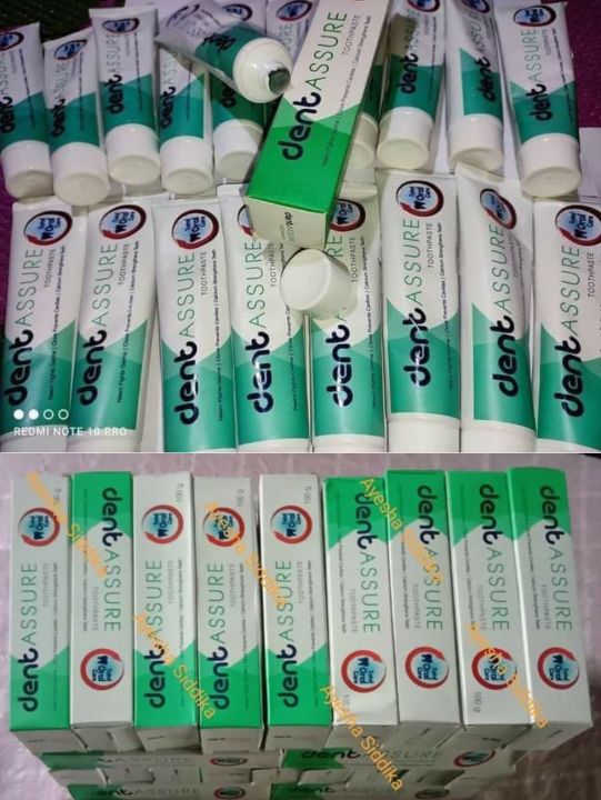 Dent%20Assure%20Toothpaste%20Neem,%20Cloves%20&%20Calcium%20Enriched%20100g%20India%201p%20-%20Image%204