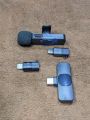 K 8 orignal Bluetooth mick with 3 different option like lighting type A and type C spouted mick. It has tpye C pod for personal charging.It has one mini type C cable. It has big battery backup.. 
