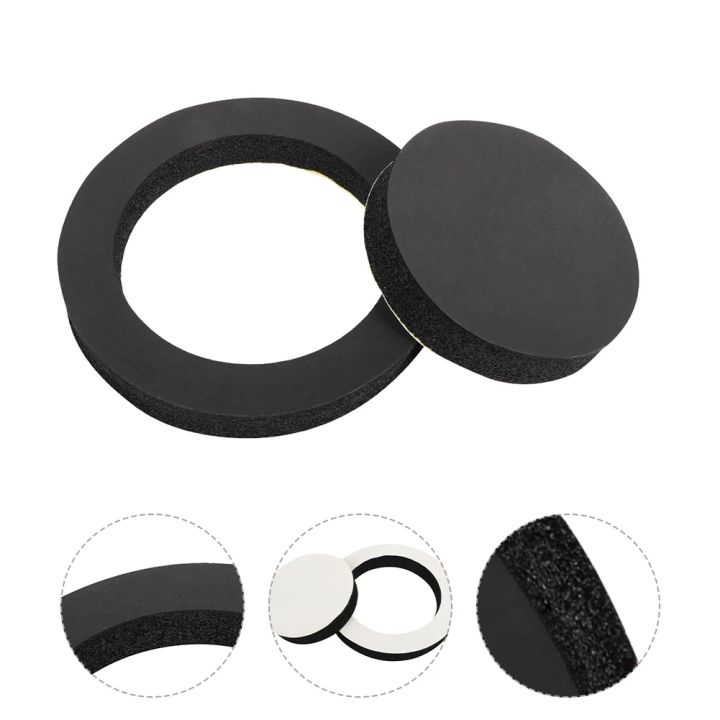 4Pcs%206.5%20Inch%20Universal%20Car%20Speaker%20Foam%20Ring%20Soundproof%20Acoustic%20Seal%20Pad%20Strong%20Self-Adhesive%20Auto%20Door%20Audio%20Enhancer%20-%20Image%203