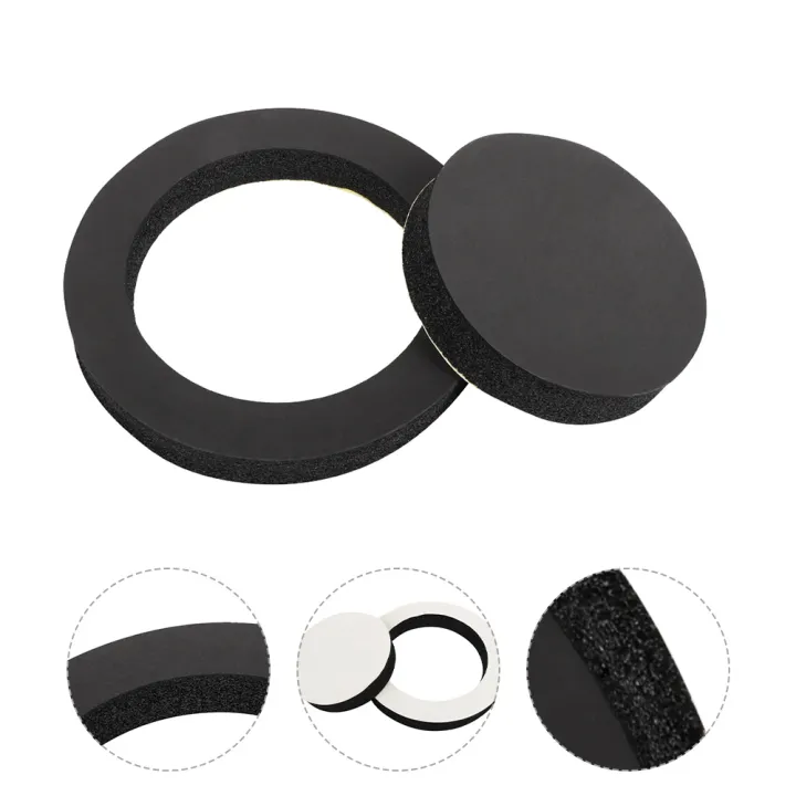 4Pcs%206.5%20Inch%20Universal%20Car%20Speaker%20Foam%20Ring%20Soundproof%20Acoustic%20Seal%20Pad%20Strong%20Self-Adhesive%20Auto%20Door%20Audio%20Enhancer%20-%20Image%203