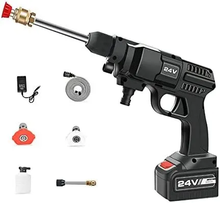 Cordless  High Pressure Water Spray Gun-Garden Cleaning Tool Jet High Quality Vehicle Wash