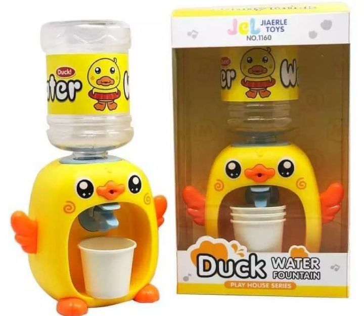 Little Kitchen Duck Water Dispenser Toy For Kids