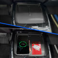 LUCKEASY for BYD Seal EV Anti-skid Pad Car Phone Wireless Charging Non-slip Pad Silicone Accessories (Only The Pad). 