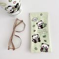 Magnetic Panda Sunglasses Case Auto Close Portable Anti Crush Eyewear Pouch for Kids Students Travel. 