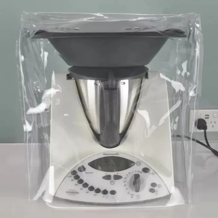 1pc Transparent Dust Oily Smoke Dust Cover Three-dimensional Protective Cover For TM5/TM6 Thermomix Machine Robot Kitchen