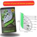 Herb Cutter |Herb Cutter & Stripper Imported Stainless Steel - Premium Kitchen Utility Tool for Efficient Herb Preparation. 