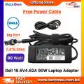 Dell Laptop Adapter For Dell E6220 E6230 E6320 E6330 E6400 E6410 E6420 E6430 E6440 E6500 E6510 E6520 E6530 E6540 E7240 E7250 E7440 E7450 Vostro 3460 3560 1540 3750 Series (19.5V-4.62A 90W-7.4mm*5.0mm). 